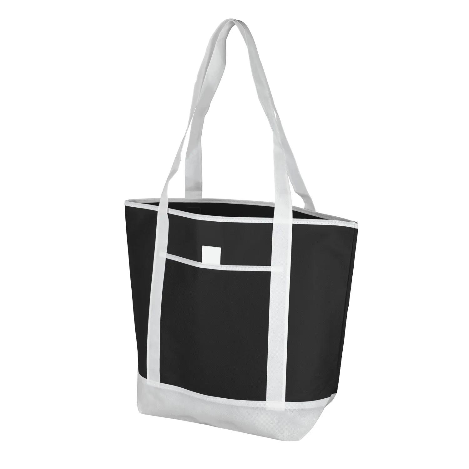 Corporate Tote Bag Large Non-Woven Polypropylene - 17.5 x 13.5 in - product view 19