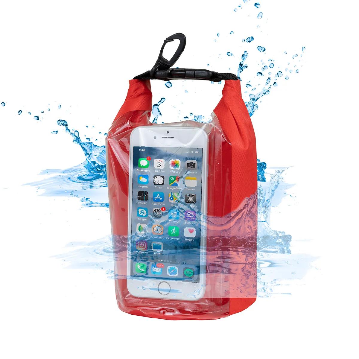 Water Resistant Dry Bag 2.5L Clear Window - 7 x 11 in - product view 25