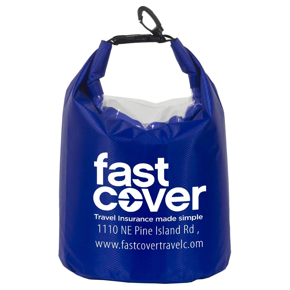 Water Resistant Dry Bag 5.0L Large Clear Window - 10.75 x 13.63 in - product view 3