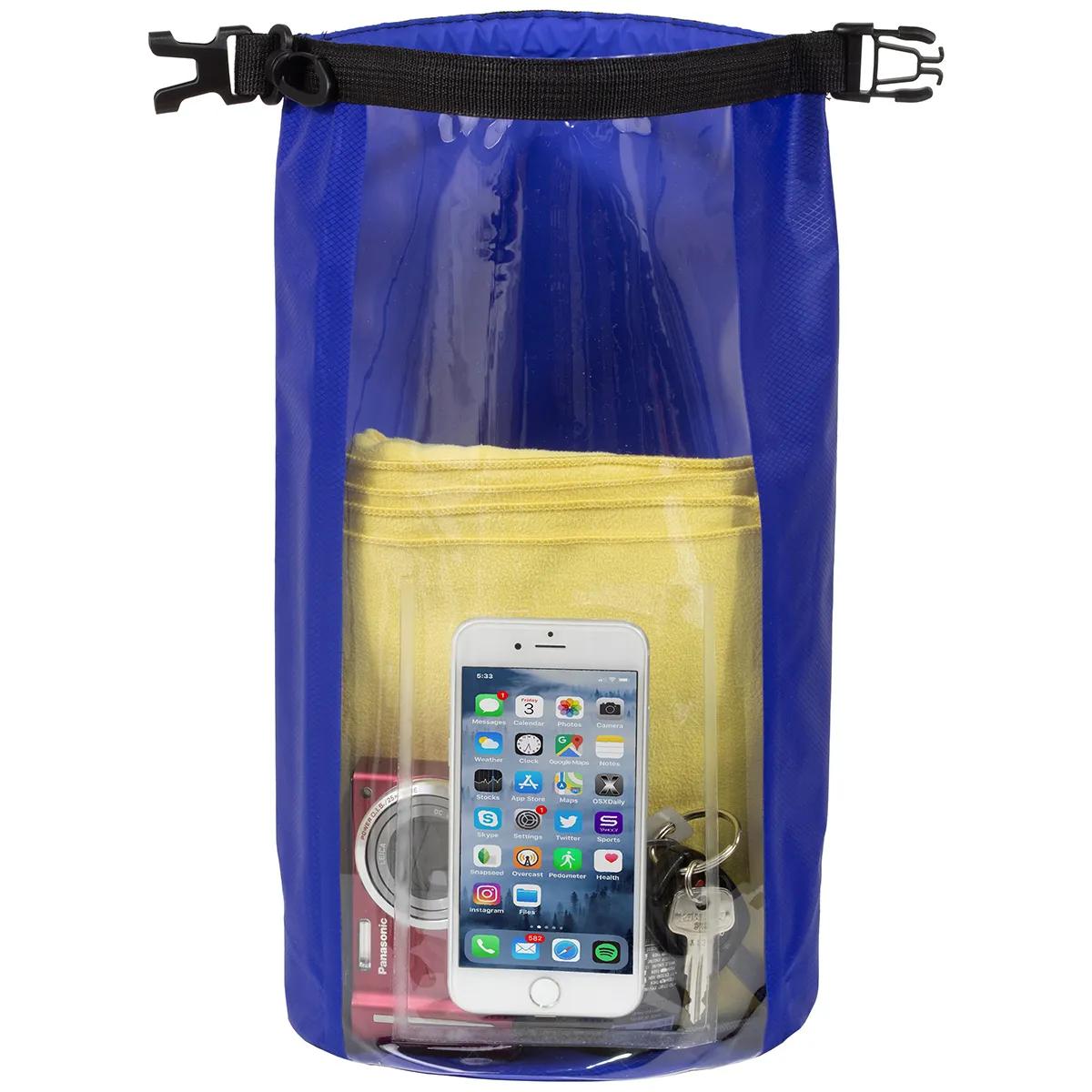 Water Resistant Dry Bag 5.0L Large Clear Window - 10.75 x 13.63 in - product view 12