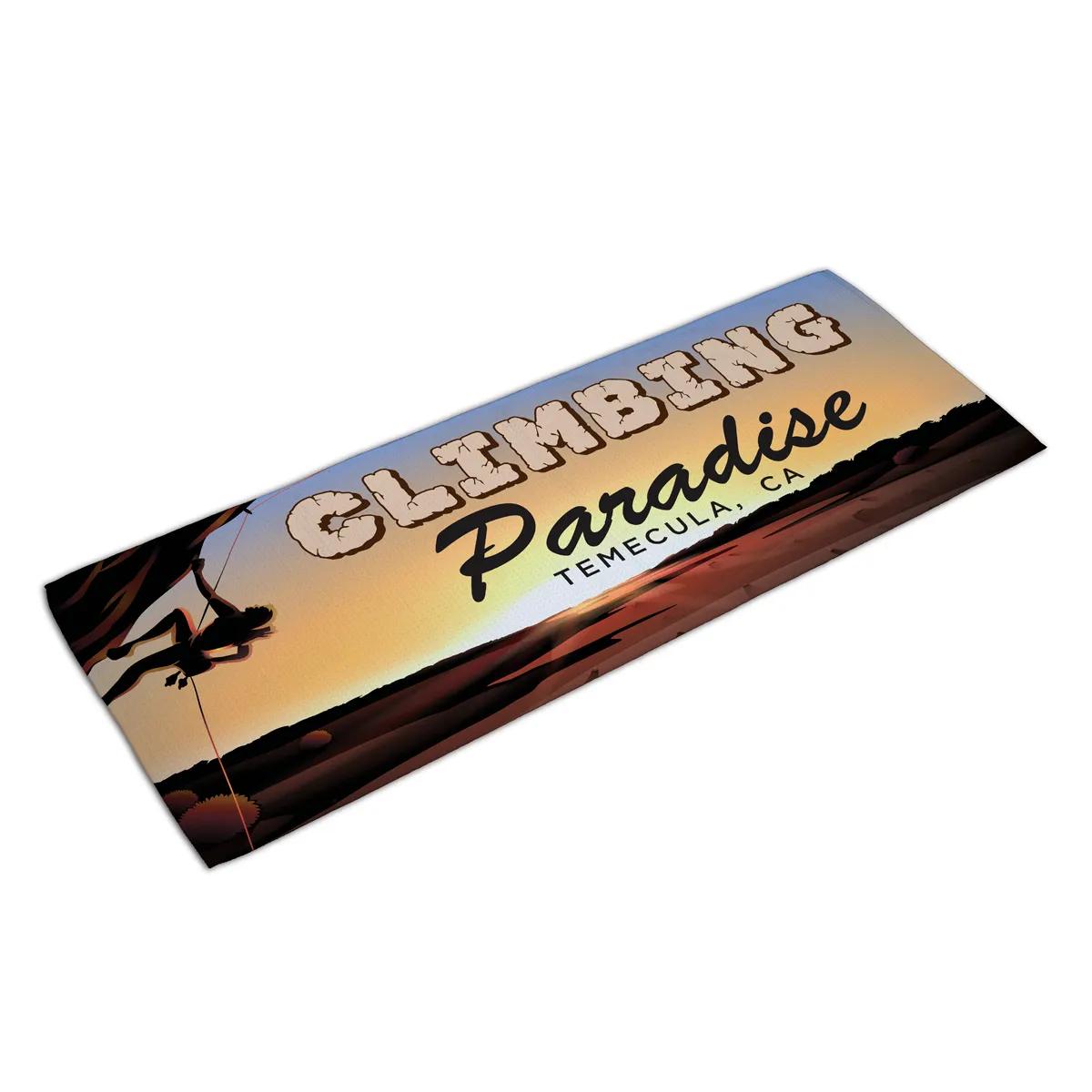 Sports Gym Towel Waffle Weave Polyester - 12 x 32 in - product view 7