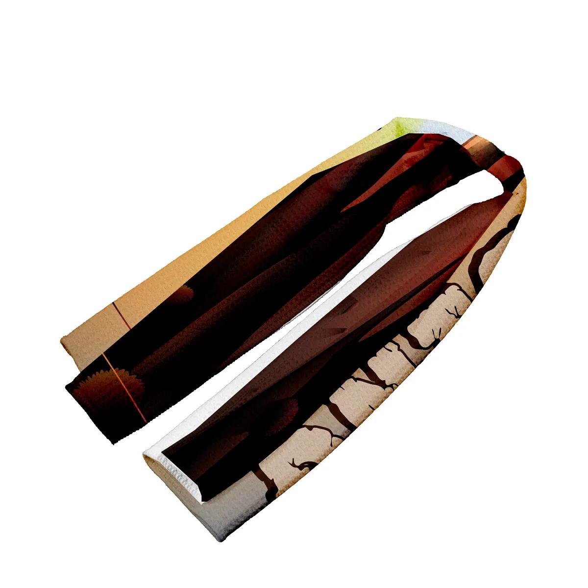 Sports Gym Towel Waffle Weave Polyester - 12 x 32 in - product view 9