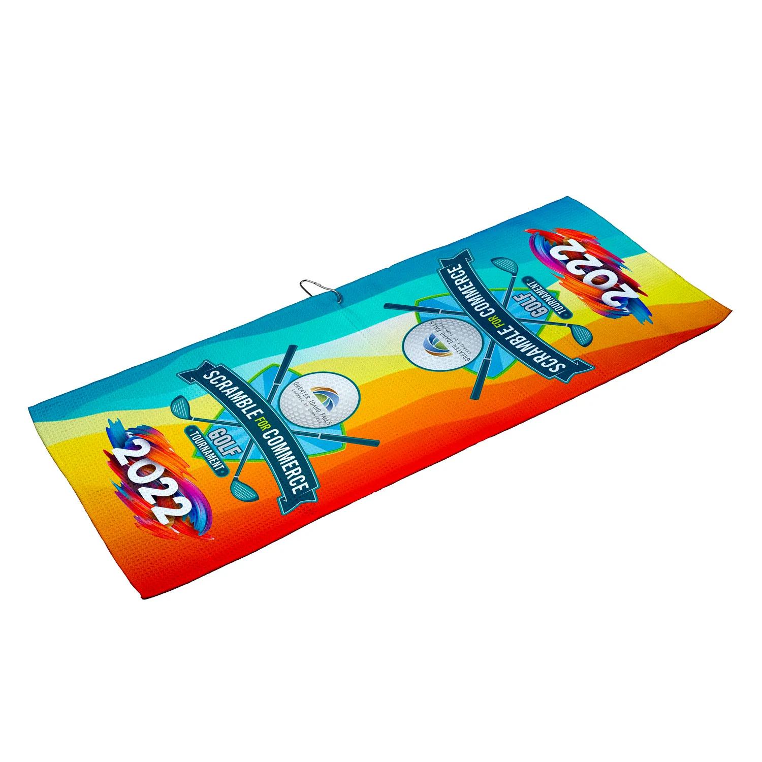 Sports Gym Towel Waffle Weave Polyester - 12 x 32 in - product view 11