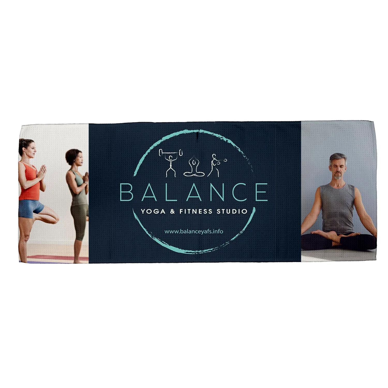 Sports Gym Towel Waffle Weave Polyester - 12 x 32 in - product view 13