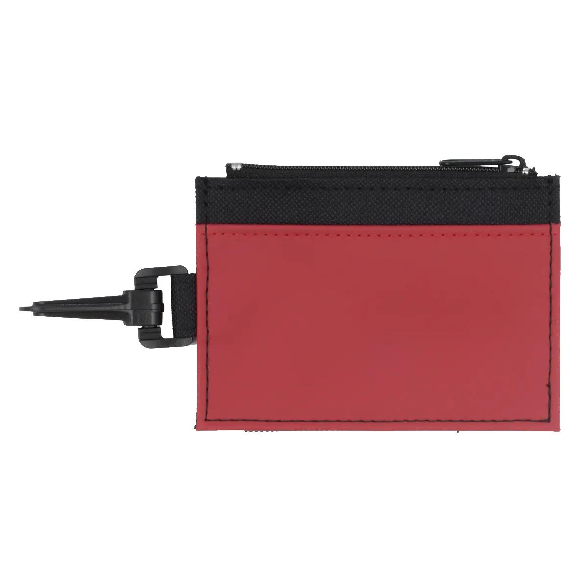 ID Holder Wallet with Carabiner Polyester - 4.5 x 3.25 in - product view 10