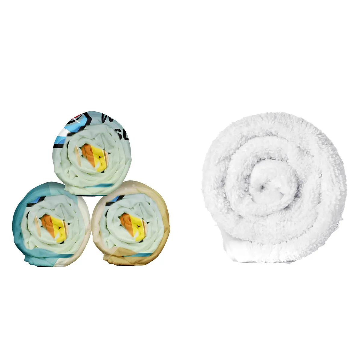 Beach Towel Ultra-Thin Recycled RPET Polyester - 60 x 30 in - product view 2