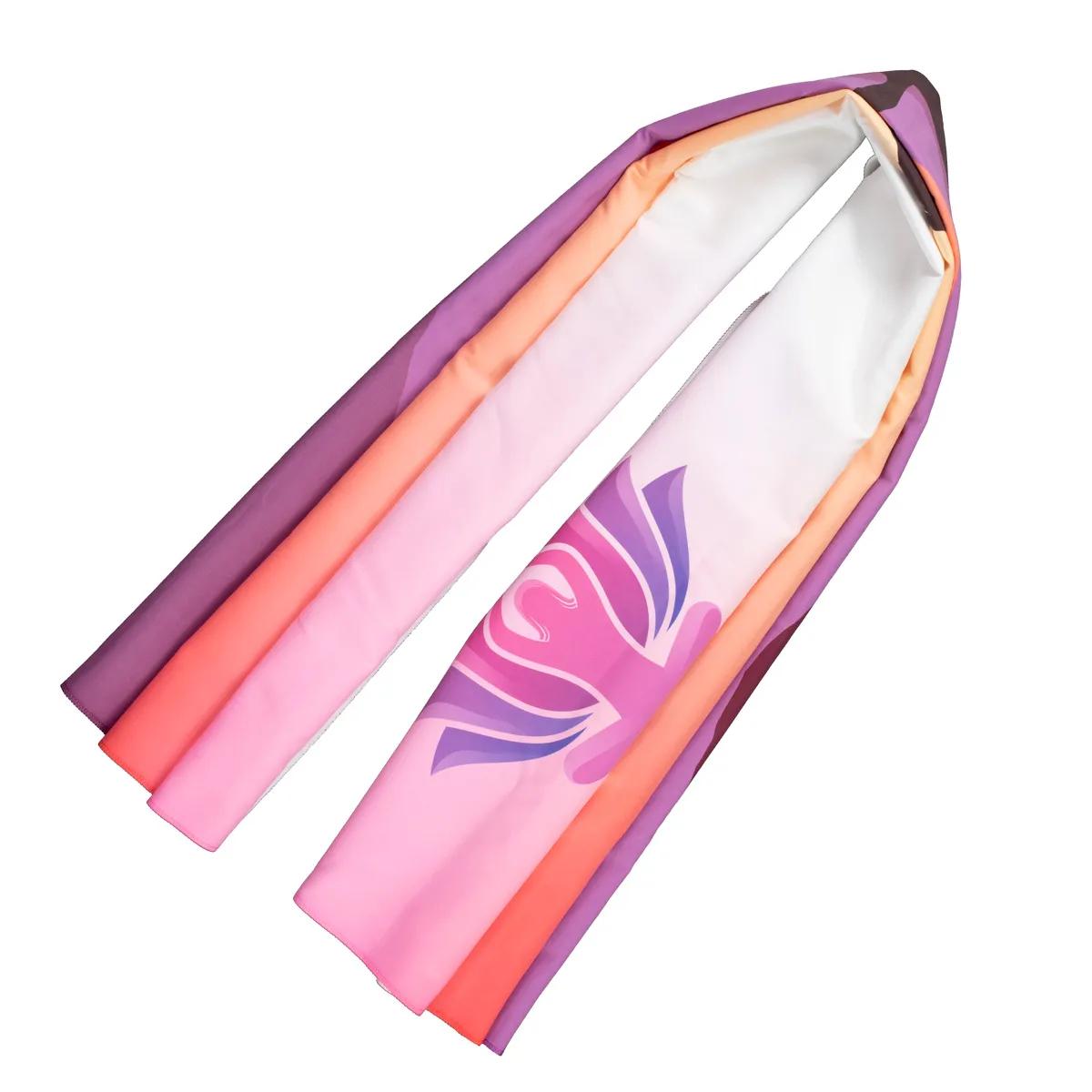 Beach Towel Ultra-Thin Recycled RPET Polyester - 60 x 30 in - product view 10