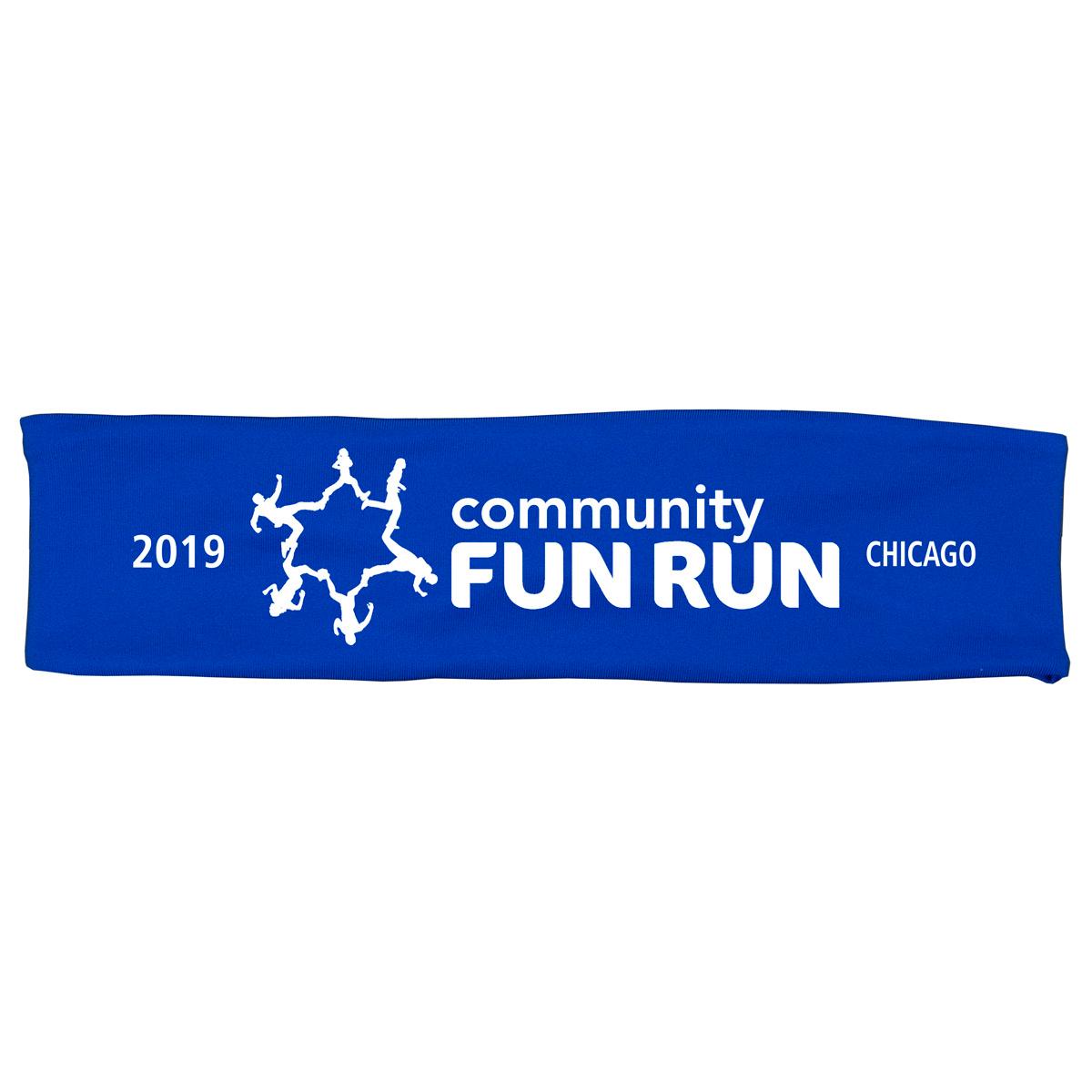 Cooling Headband Fashion Microfiber Wet Activate - 9.5 x 2 in - product view 3