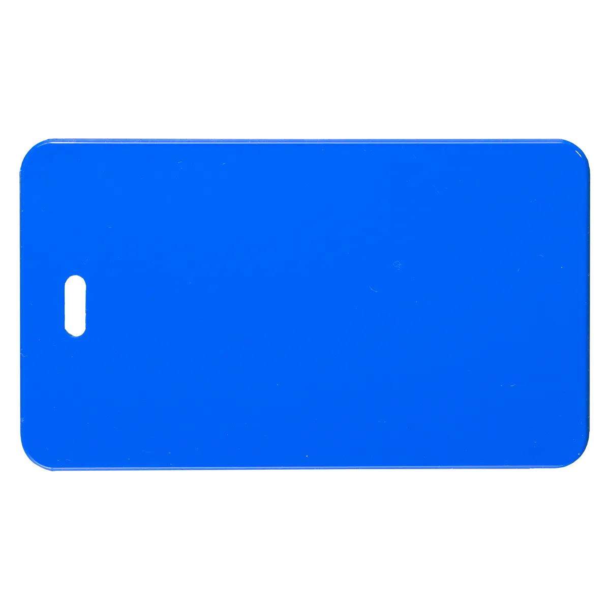 Luggage Tag Acrylic Spot Color ID Slip Pocket - 4.25 x 2.5 in - product view 12