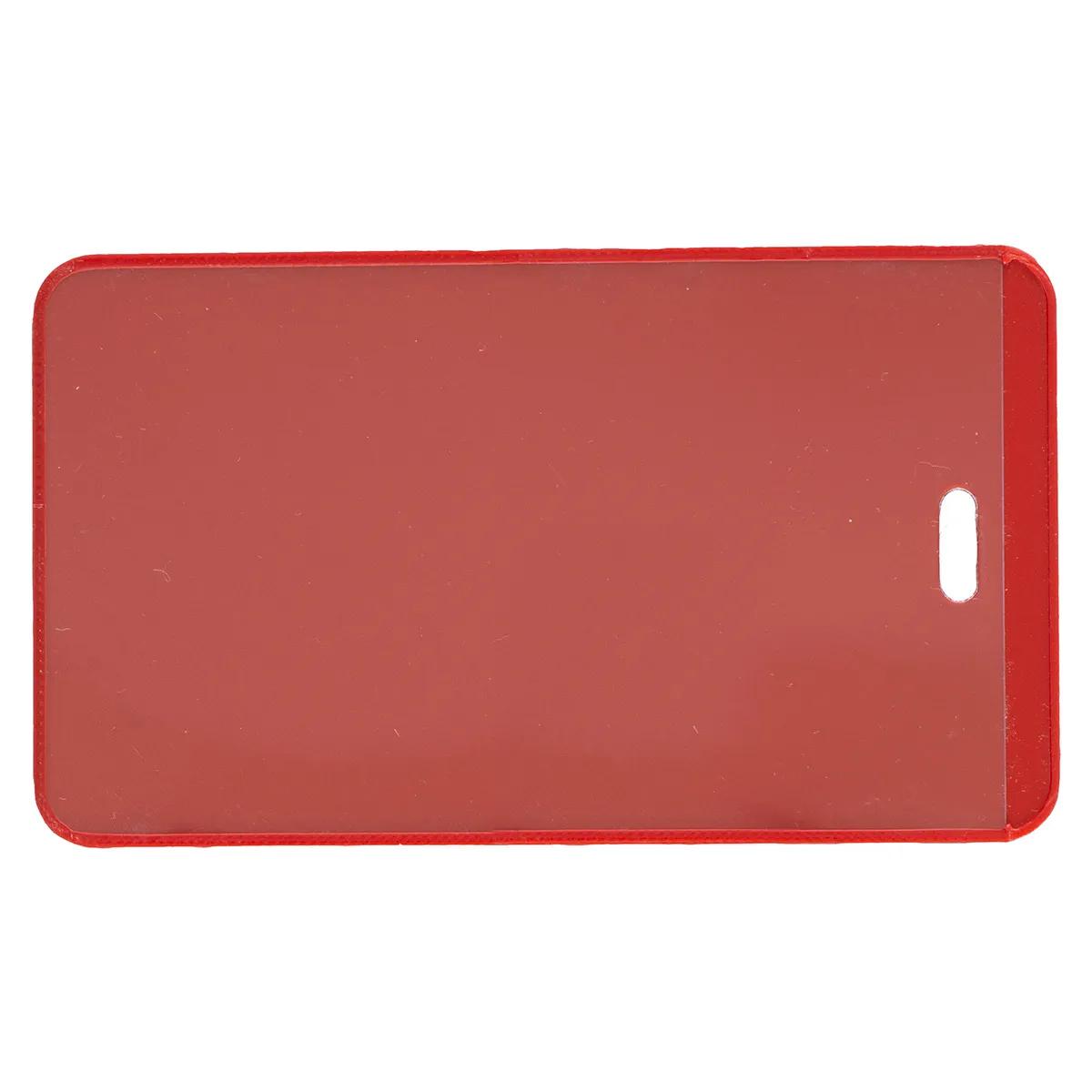 Luggage Tag Acrylic Spot Color ID Slip Pocket - 4.25 x 2.5 in - product view 24