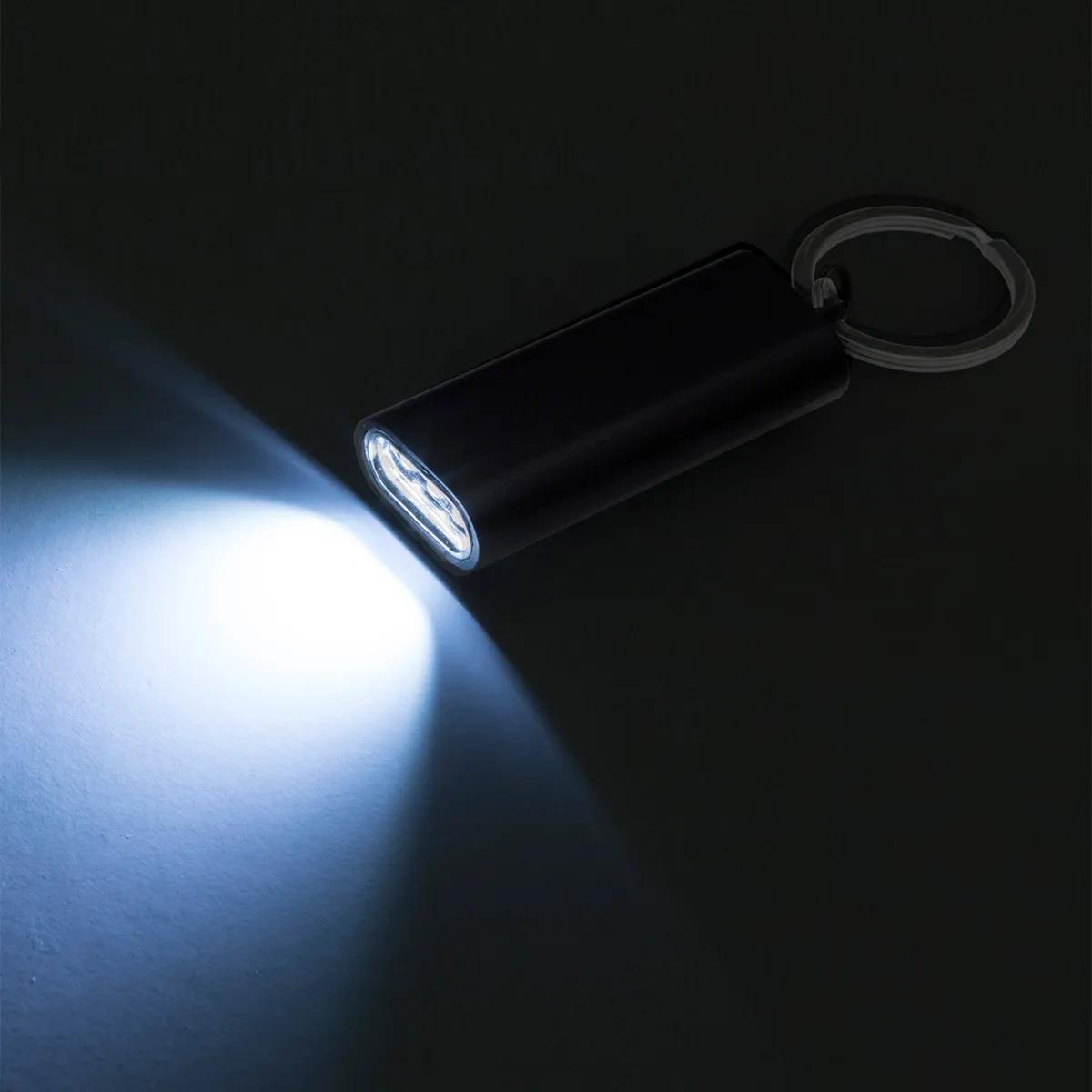 LED Keychain Light Aluminum Ultra Thin 3 LED - 2.25 x 1 in - product view 10