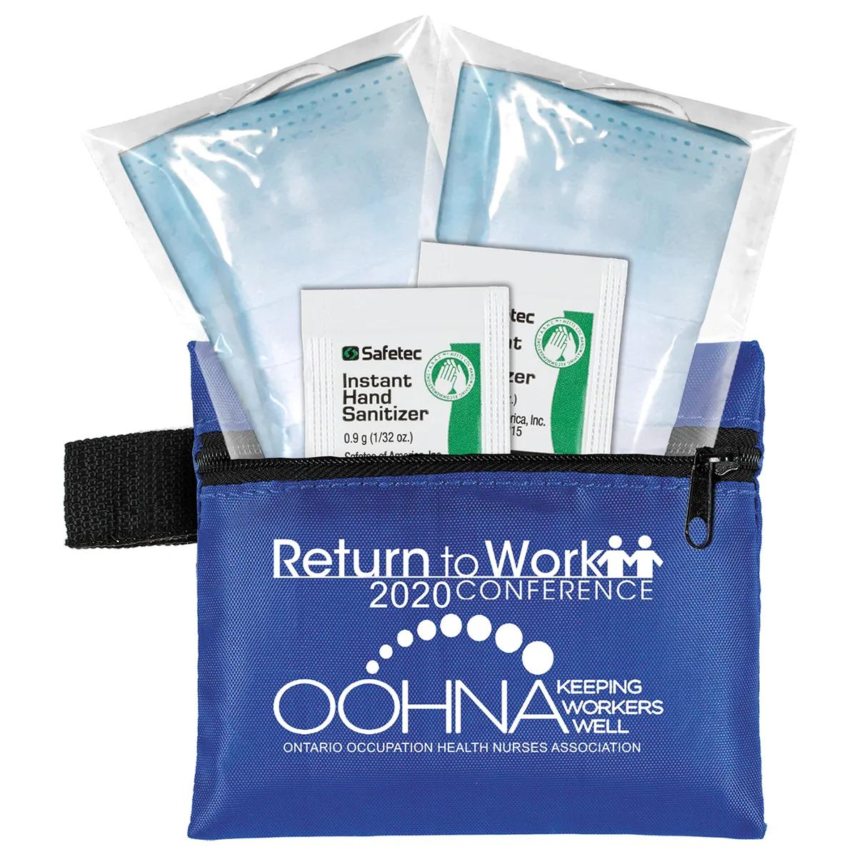 Safety First Aid Kit 6 Piece Polyester Pouch - 5 x 4.25 in - product view 4