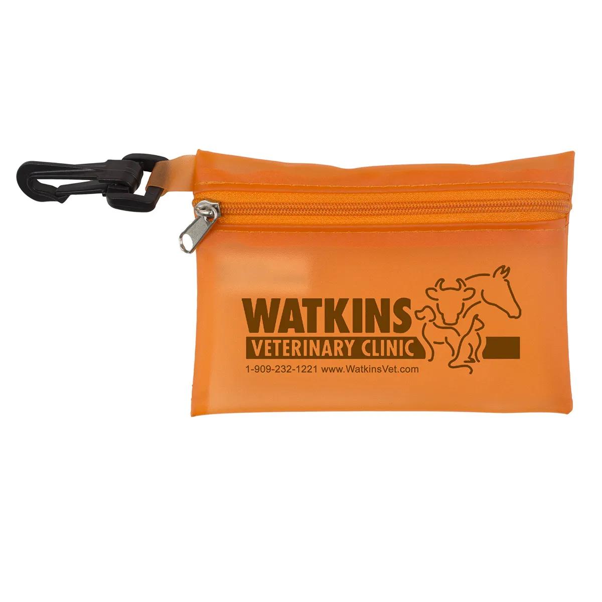 First Aid Kit Plus 14 Piece with Antibiotic Ointment - 4.9 x 3.5 in - product view 3