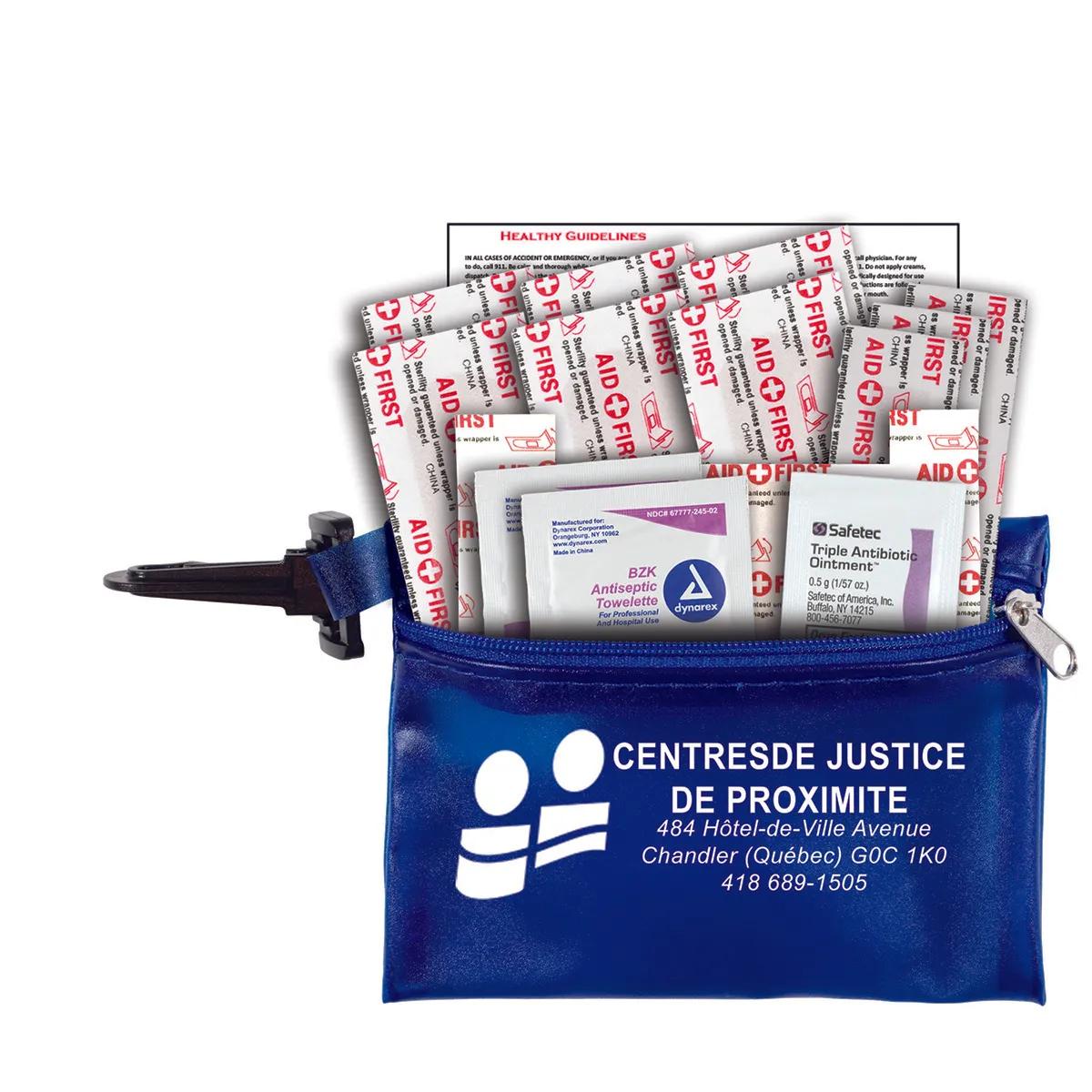 First Aid Kit Plus 14 Piece with Antibiotic Ointment - 4.9 x 3.5 in - product view 8