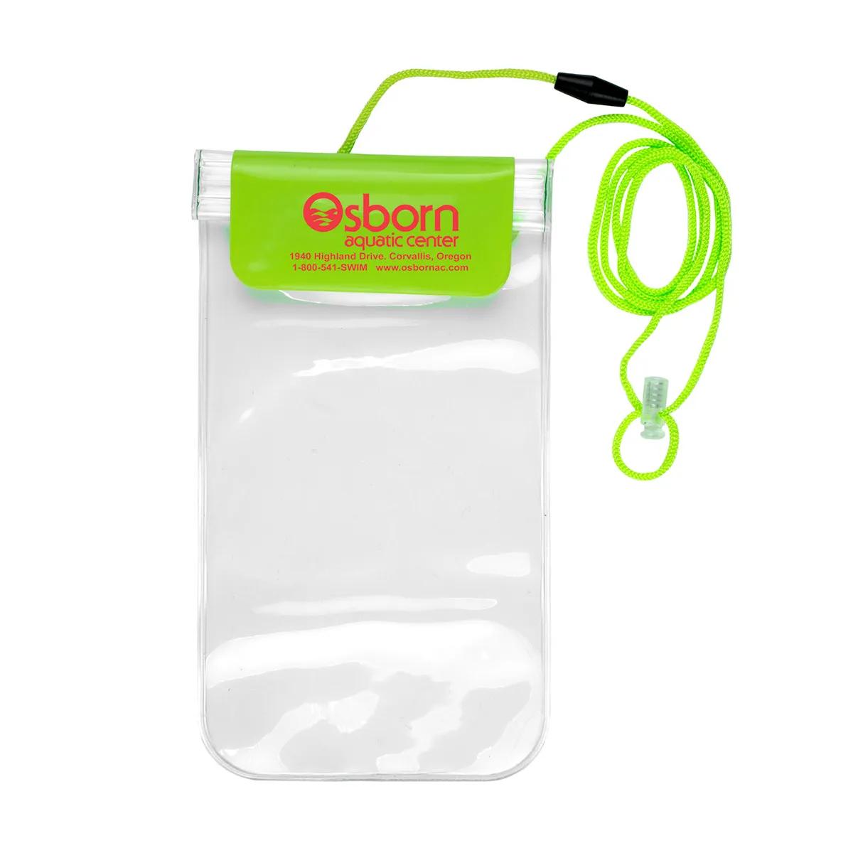 Waterproof Phone Case with Touch Screen Lanyard - 10.38 x 4.63 in - product view 5