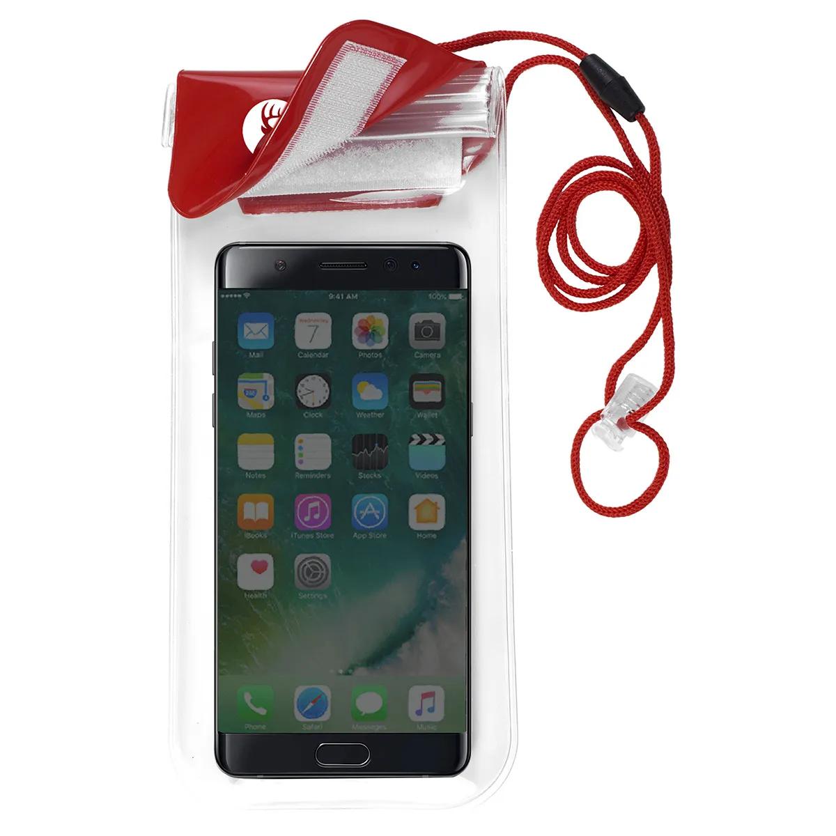 Waterproof Phone Case with Touch Screen Lanyard - 10.38 x 4.63 in - product view 15