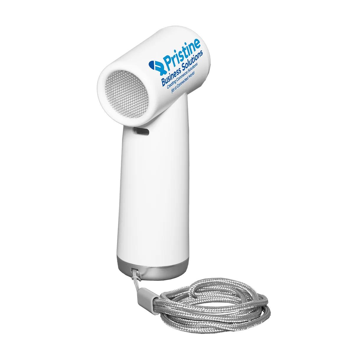 High Speed Desktop Fan 24 MPH Stainless Steel - 4.5 x 2.25 in - product view 3