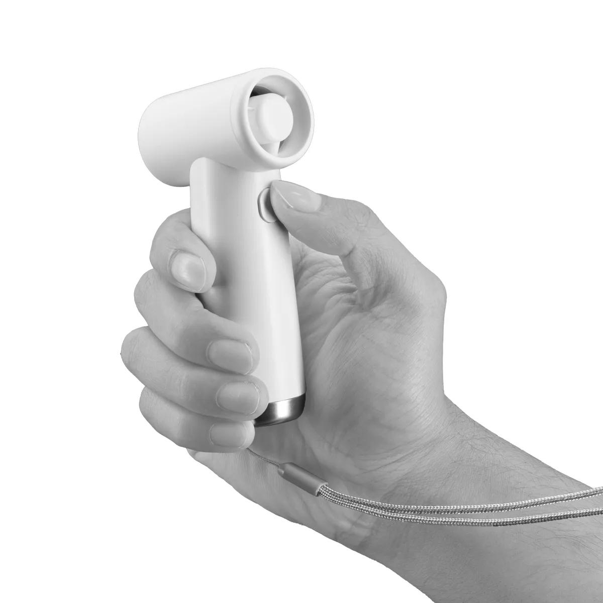 High Speed Desktop Fan 24 MPH Stainless Steel - 4.5 x 2.25 in - product view 9