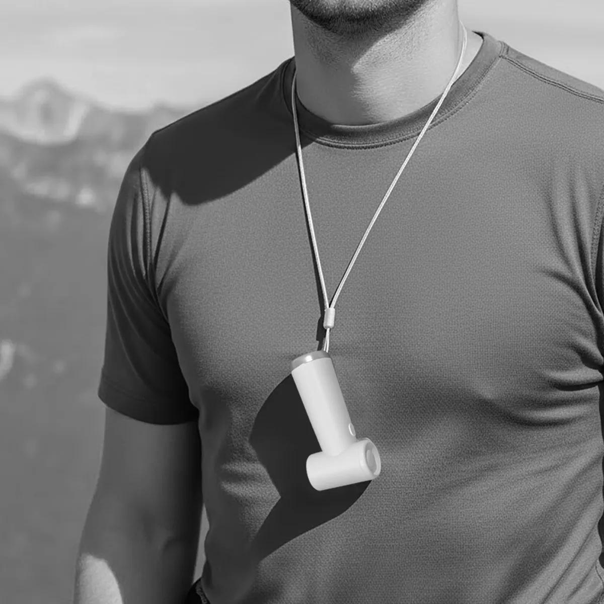 High Speed Desktop Fan 24 MPH Stainless Steel - 4.5 x 2.25 in - product view 10