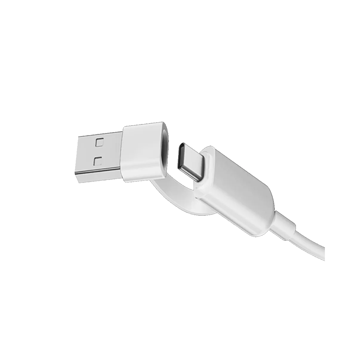 Universal Charging Cable 100W Three Connector - 16.75 in - product view 7