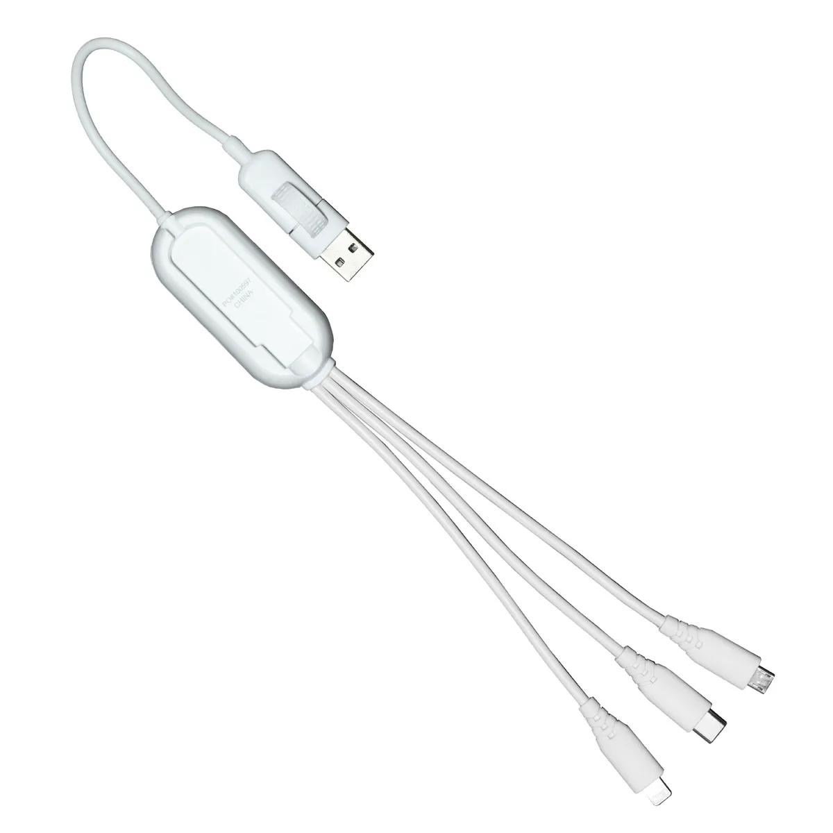 Universal Charging Cable 100W Three Connector - 16.75 in - product view 10