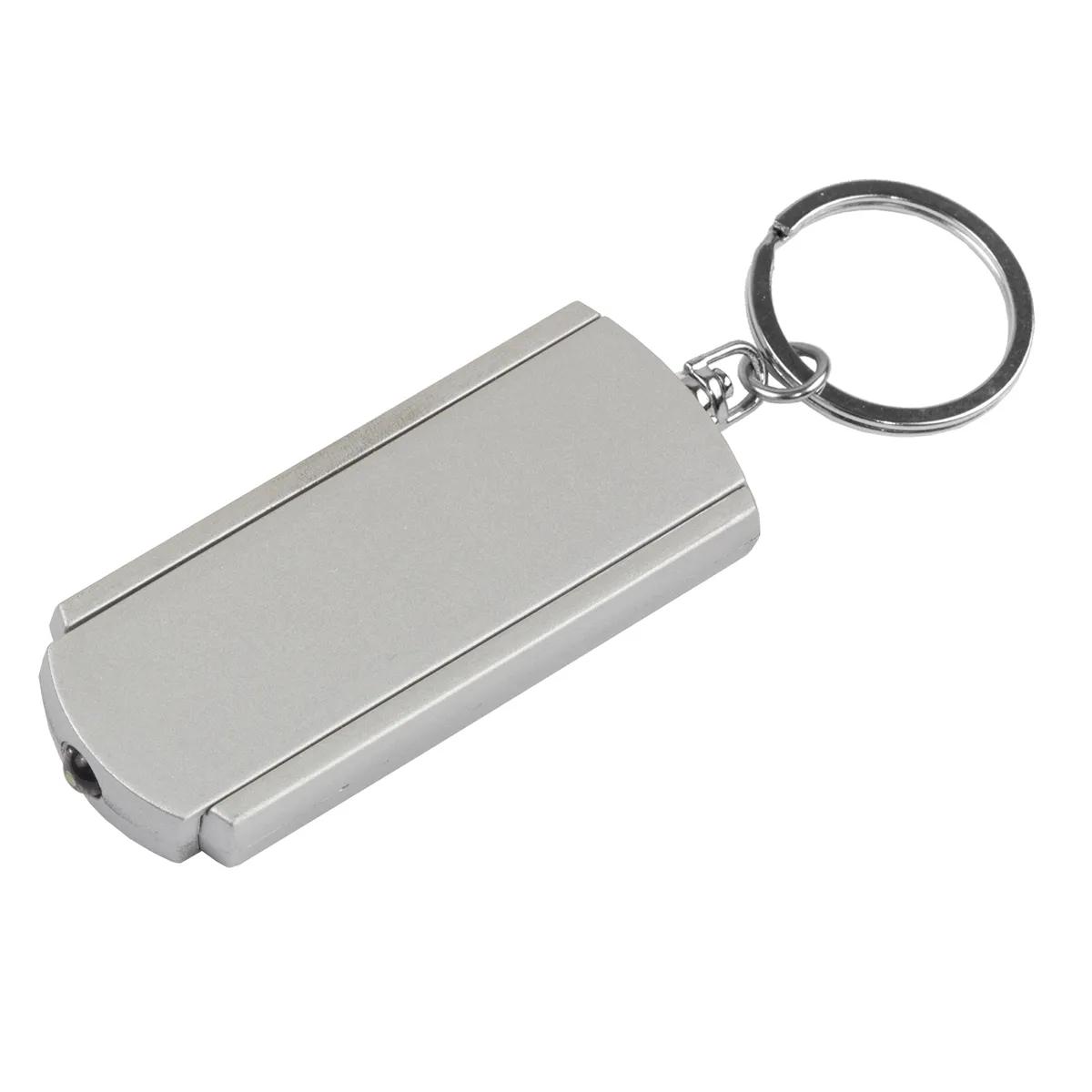 LED Keychain Light Full Color Imprint ABS Plastic - 2.5 x 1 in - product view 9