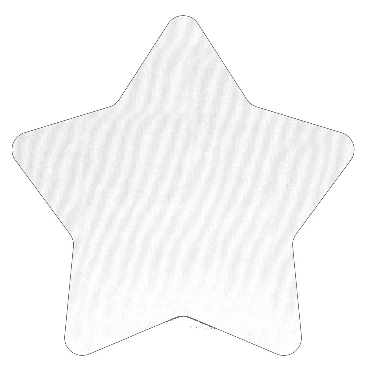 Microfiber Screen Cleaner Star Recycled RPET - 6.5 x 6.5 in - product view 2