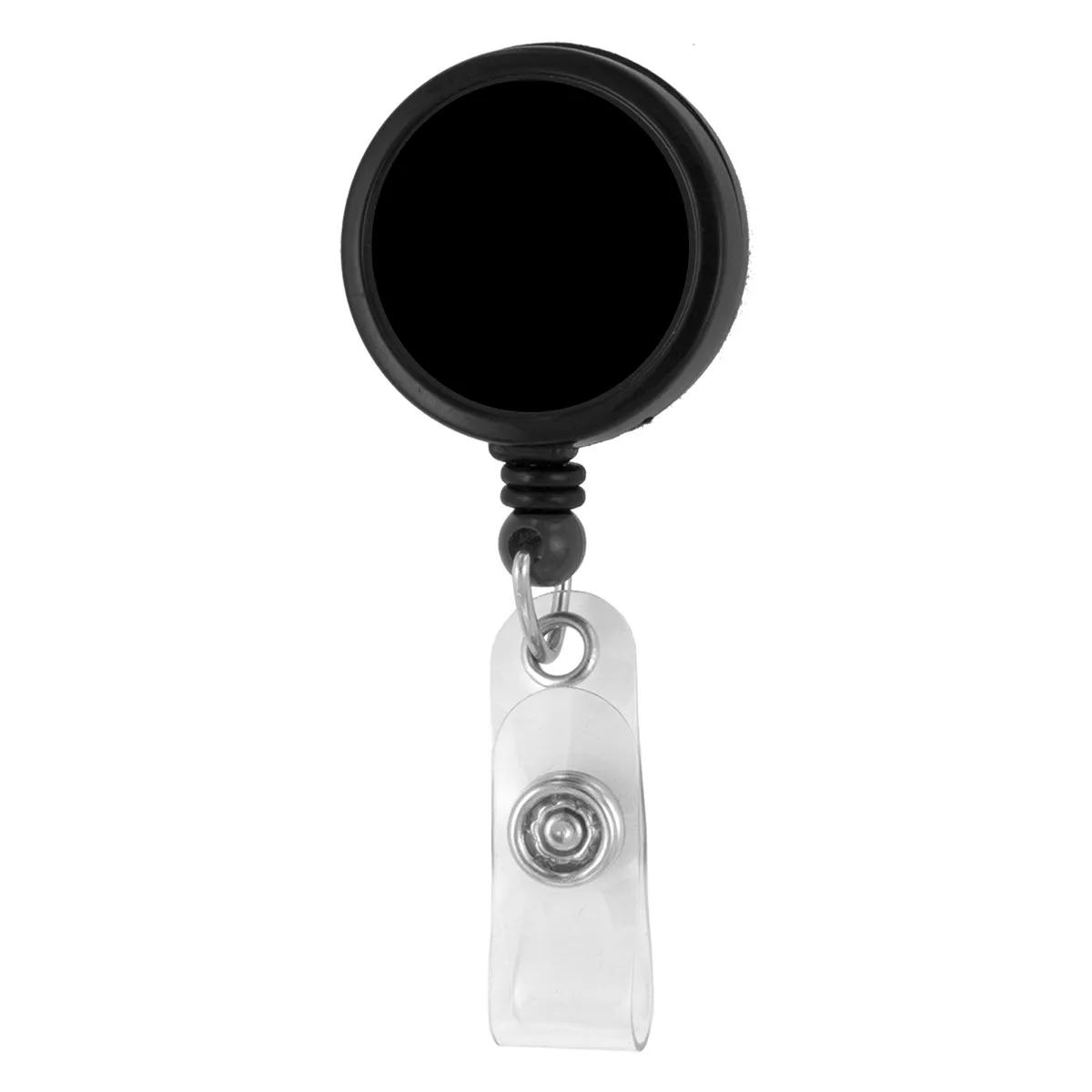Retractable Badge Reel 30 Inch Cord ABS Plastic - 1.25 in Round - product view 5