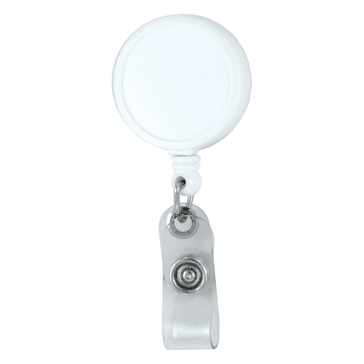 Retractable Badge Reel 30 Inch Cord ABS Plastic - 1.25 in Round - product view 7