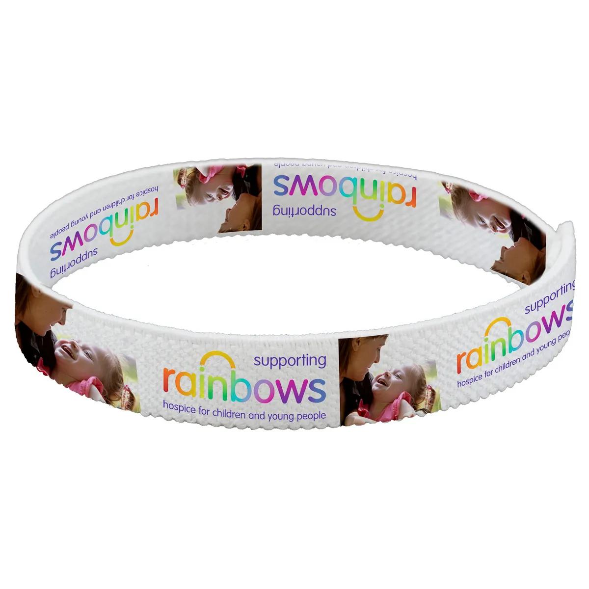 Elastic Wristband Full Color Sublimation Polyester - 0.5 x 8 in - product view 4