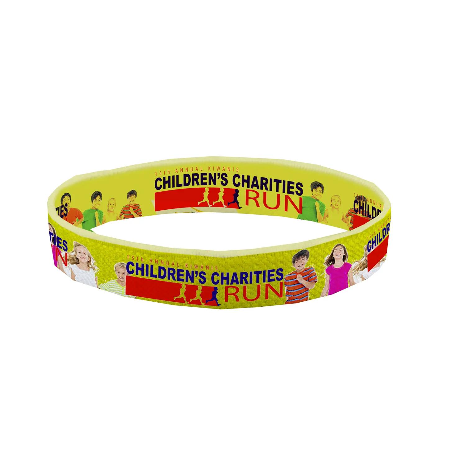 Dye Sublimation Wristband Stretchy Elastic - 3/4 x 8 in - product view 10