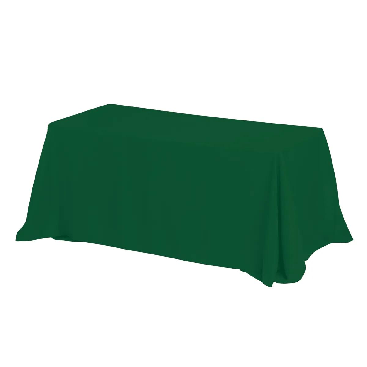 Table Cover 4-Sided One Color Print Polyester - 6 ft - product view 7