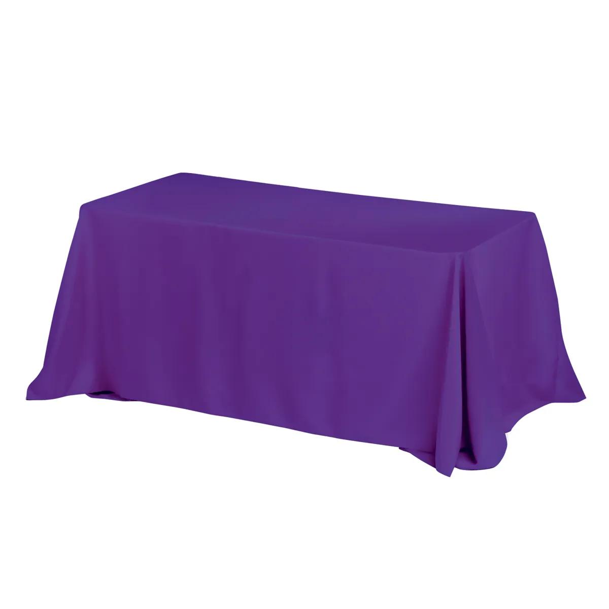 Table Cover 4-Sided One Color Print Polyester - 6 ft - product view 11