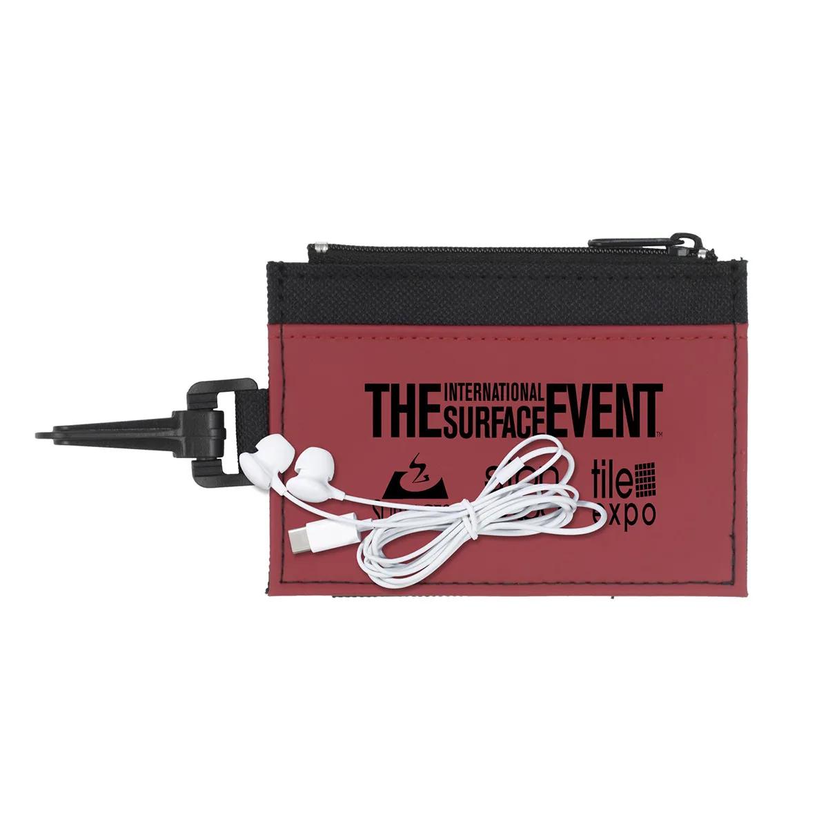 Mobile Tech Earbud Kit Travel ID Wallet - 4.5 x 3.25 in - product view 10