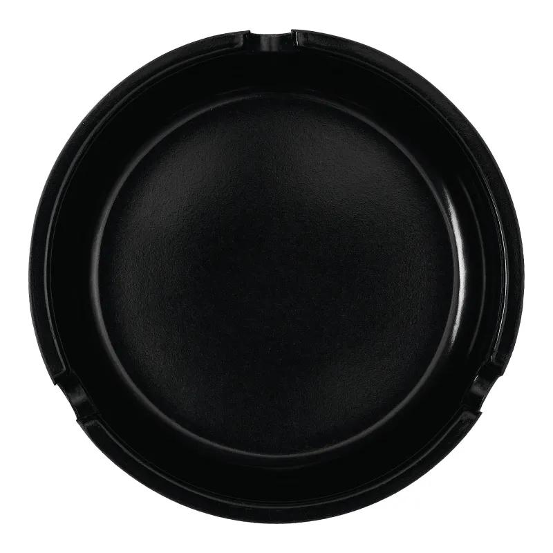 Heat Resistant Plastic Ashtray with 3 Grooves - 3.125 in Dia - product view 2