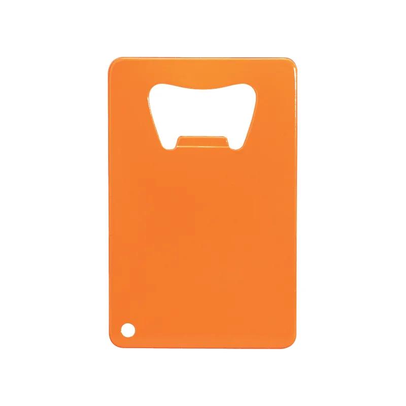 Credit Card Bottle Opener Powder Coated - 3.375 x 2.125 in - product view 9