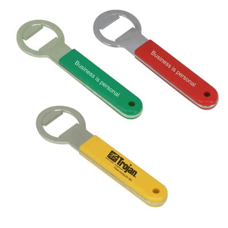 Heavy Duty Bottle Opener Large Handle Steel - 5.5 in Long