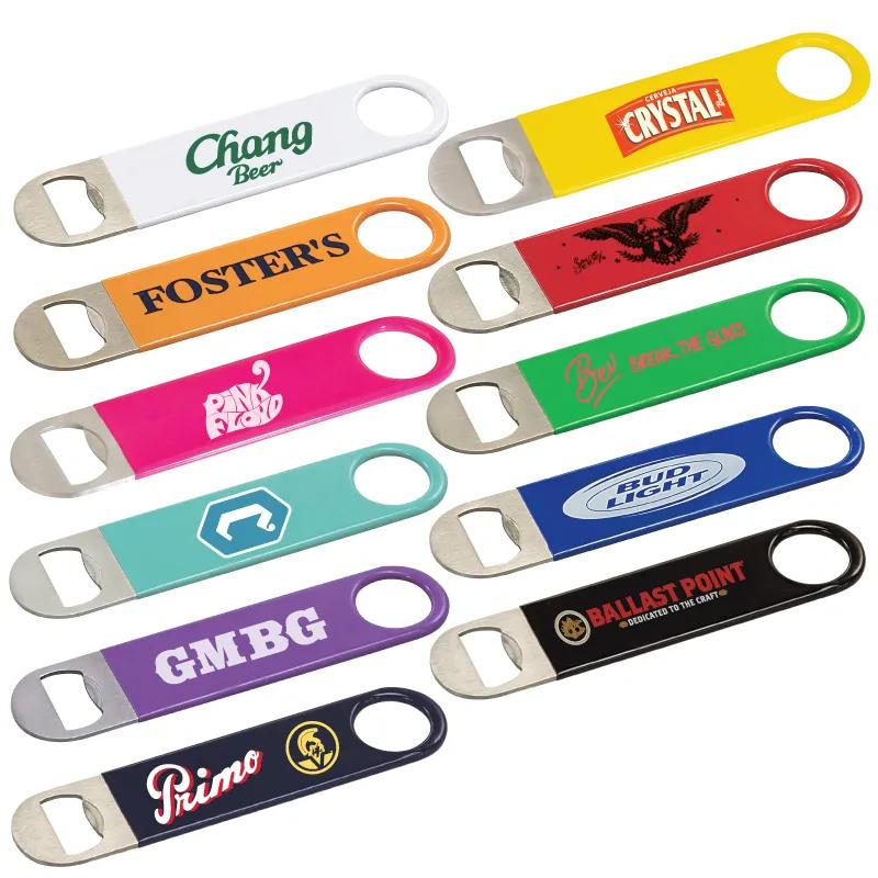 Bottle Opener Vinyl Wrapped Paddle Style - 7.1 x 1.6 in