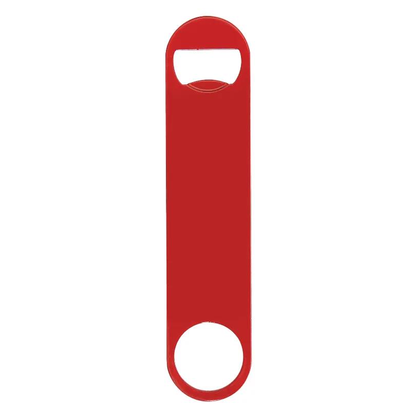 Bottle Opener Powder Coated Steel Paddle Style - 7 x 1.5 in - product view 4
