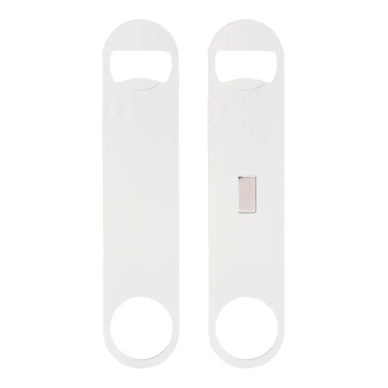 Bottle Opener Magnetic Paddle Style Steel - 7 x 1.5 in - product view 2