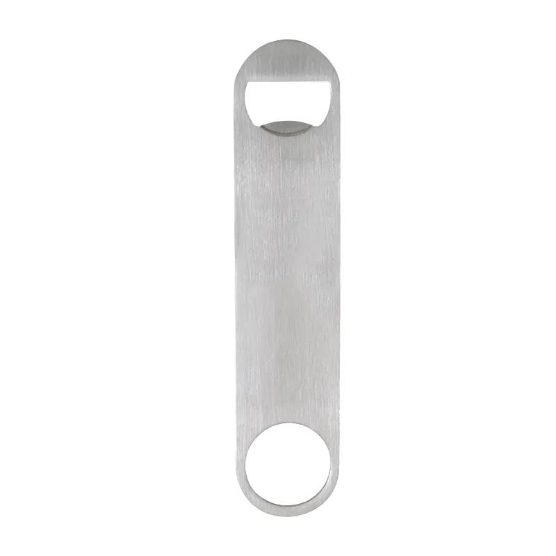 Bottle Opener Thin Paddle Style Stainless - 7 x 1.5 in - product view 2