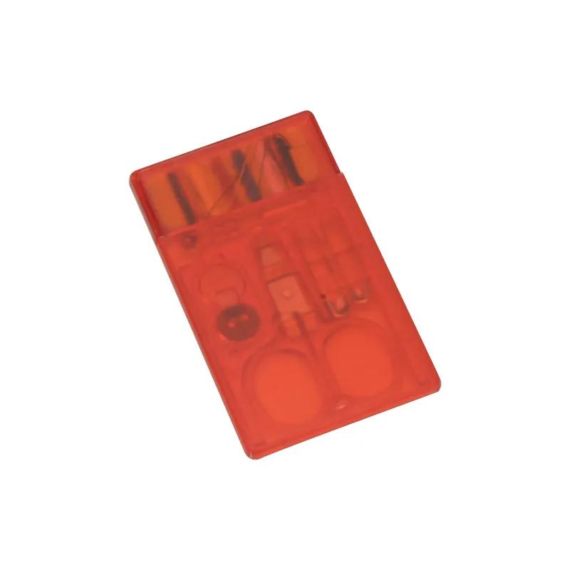 Sewing Kit Mini 13-Piece with Sleeve - 3.4 x 2.1 in - product view 2