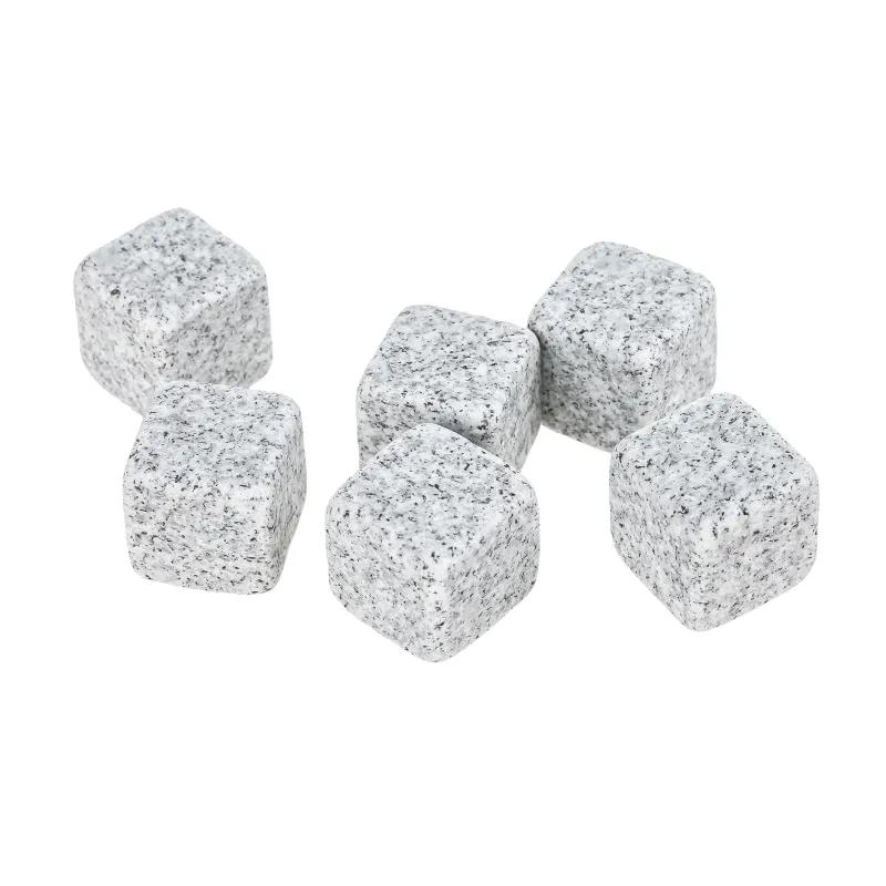 Marble Whiskey Stones Chilling Cubes - 6 Pack