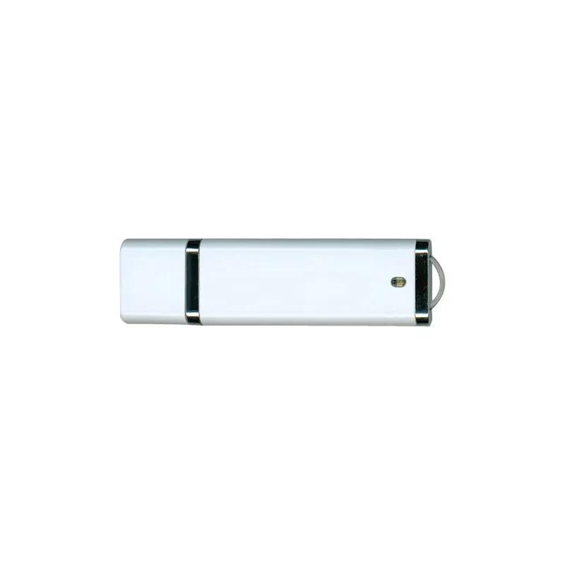 Custom USB Flash Drive Rectangular Plastic Cap - 8GB - product view 2