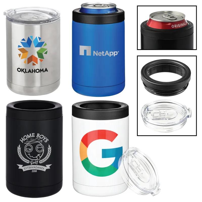 Insulated Can Cooler Stainless Steel Vacuum - 4.75 in