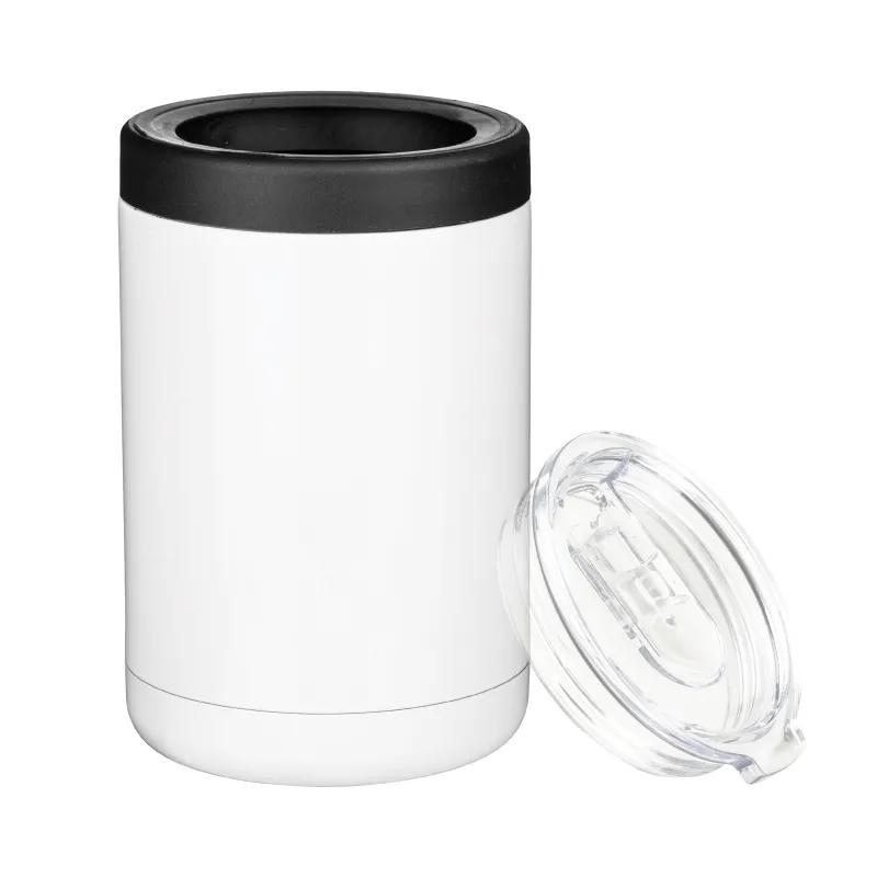 Insulated Can Cooler Stainless Steel Vacuum - 4.75 in - product view 5