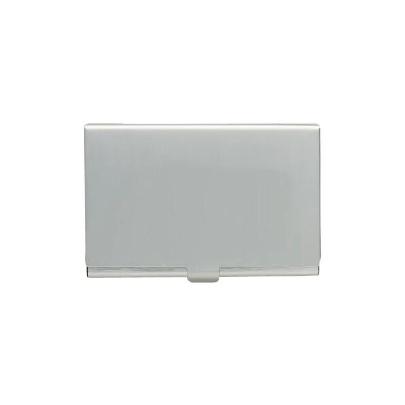 Business Card Holder Aluminum Brushed Finish - 3.6 x 2.25 in - product view 2