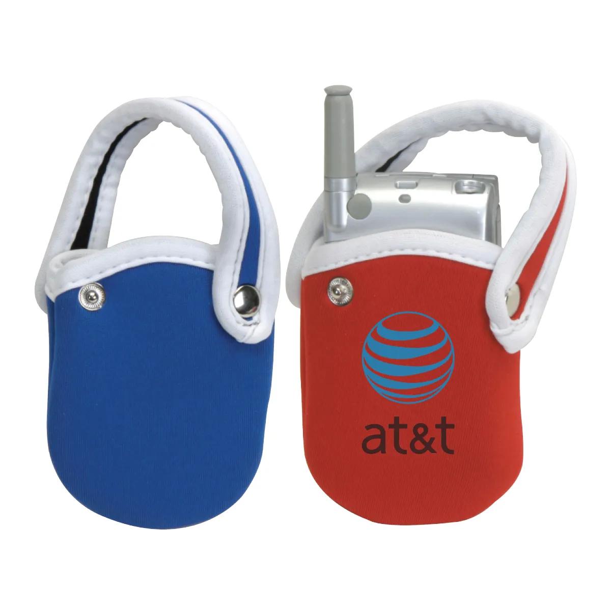 Cell Phone Pouch Neoprene Adjustable Strap - 3.5 x 2.75 in