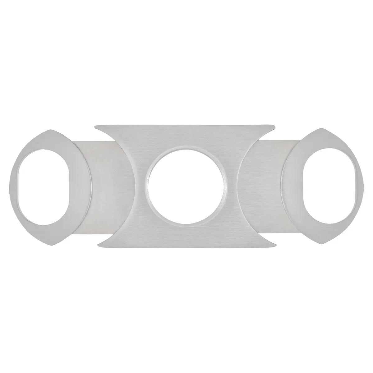 Dual Blade Cigar Cutter 64 Gauge Stainless Steel - 3.5 in - product view 3