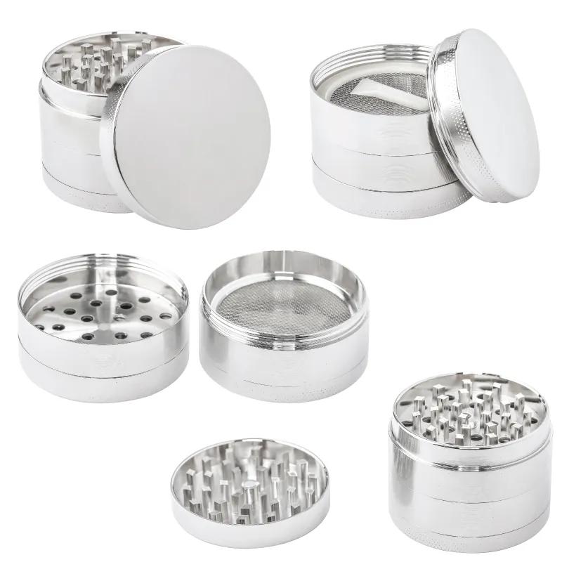 Herb Grinder Zinc Alloy 4 Piece Screen Cleaner - 2.1 in - product view 5